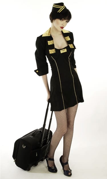 Cabin Crew Ladies Fancy Dress Costume (DISC)