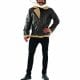 Wartime Fighter Pilot Mens Fancy Dress Costume