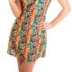 UV Print Hippie Ladies Fancy Dress Costume (DISC)