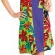 UV Hippy Ladies Fancy Dress Costume contains (DISC)