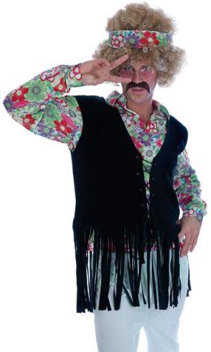 Hippie Guy Mens Fancy Dress Costume