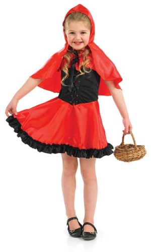 Red Riding Hood Children's Fancy Dress Costume-0