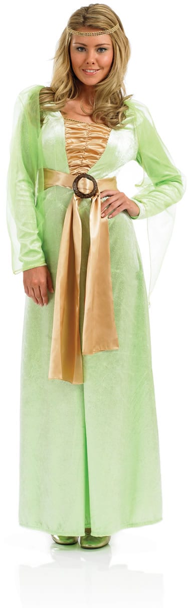 Medieval Lady Ladies Fancy Dress Costume