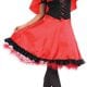 Red Riding Hood Longer Length Ladies Fancy Dress Costume