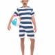 Old Time Bathing Suit Men's Fancy Dress Costume