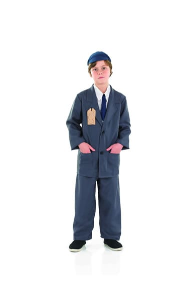 Evacuee Boy Suit Children's Fancy Dress Costume