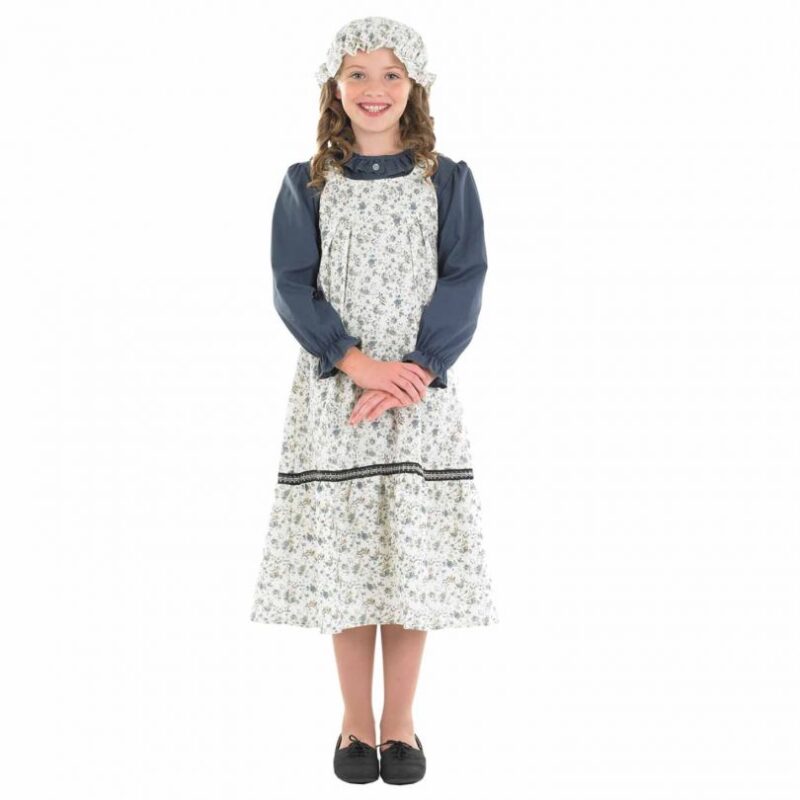Victorian Schoolgirl Children's Fancy Dress Costume