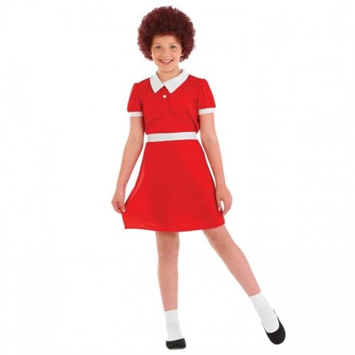 Little Orphan (Annie) Children's Fancy Dress Costume