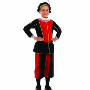 Tudor Boy Children's Fancy Dress Costume