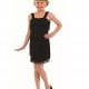 Flapper Dress Black Children's Fancy Dress Costume