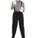 Mime Artist Men's Fancy Dress Costume