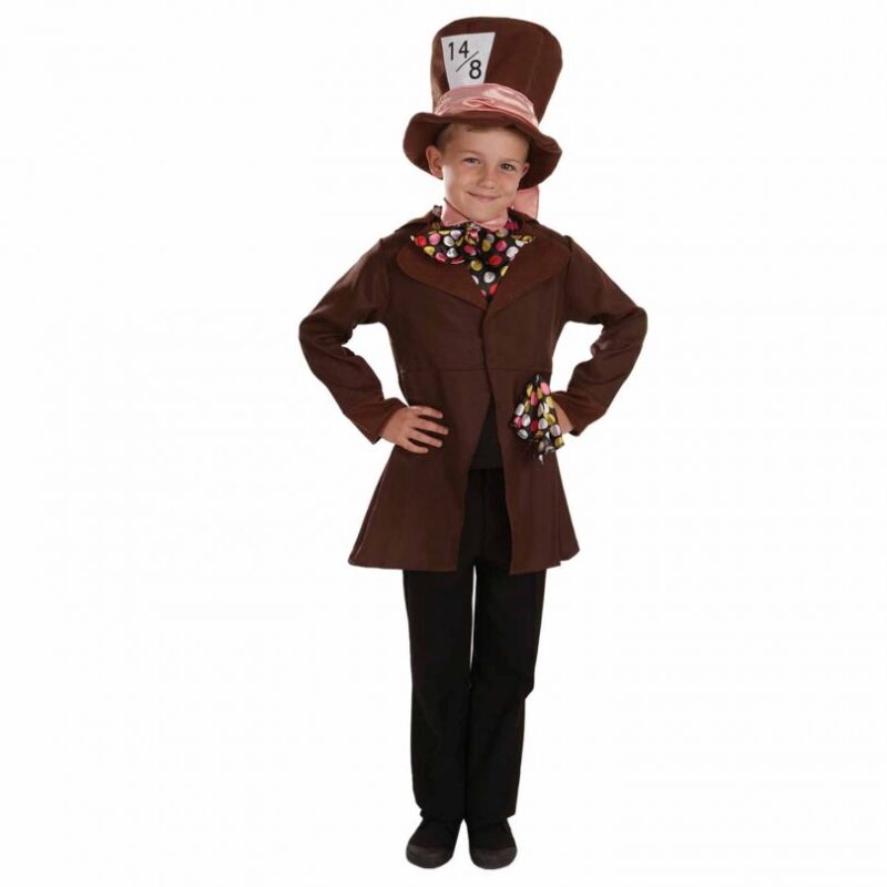 Little Mad Hatter Childrens Fancy Dress Costume