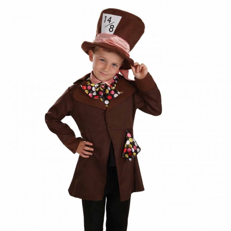 Little Mad Hatter Childrens Fancy Dress Costume - Image 2