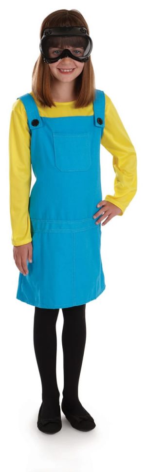 Little Welder's Girl (Minion) Children's Fancy Dress Costume-0