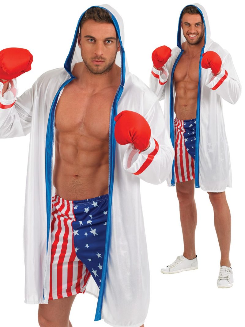 Boxer Men's Fancy Dress Costume