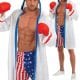 Boxer Men's Fancy Dress Costume