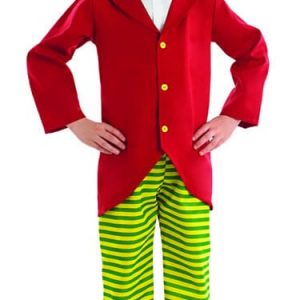 Mr Frog Children's Fancy Dress Costume contains Jacket with Shirt Insert Trousers Headpiece