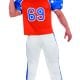 American Footballer Men's Fancy Dress Costume
