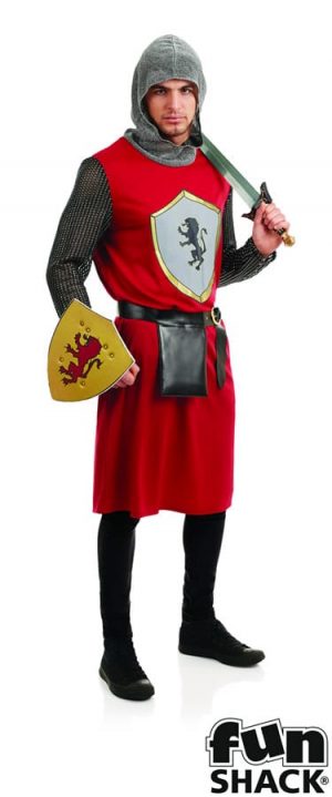 Kings Knight Men's Fancy Dress Costume