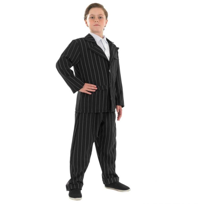 Gangster Children's Fancy Dress Costume