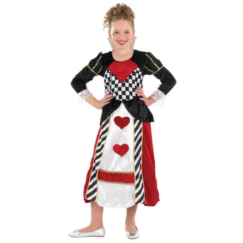Queen of Hearts Children's Fancy Dress Costume