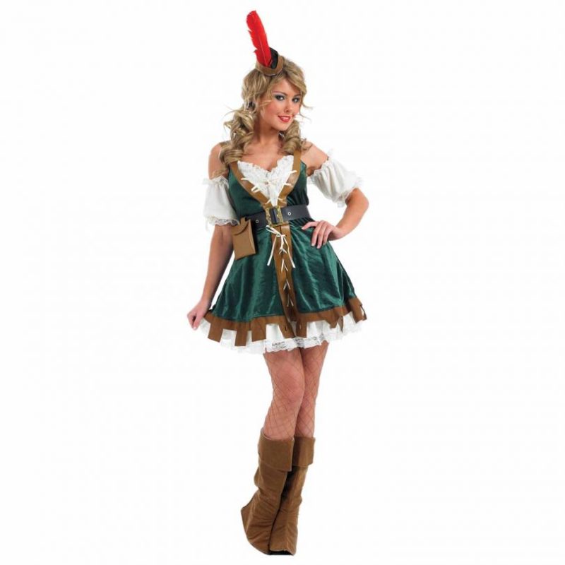 Sexy Robin Hood Ladies Fancy Dress Costume