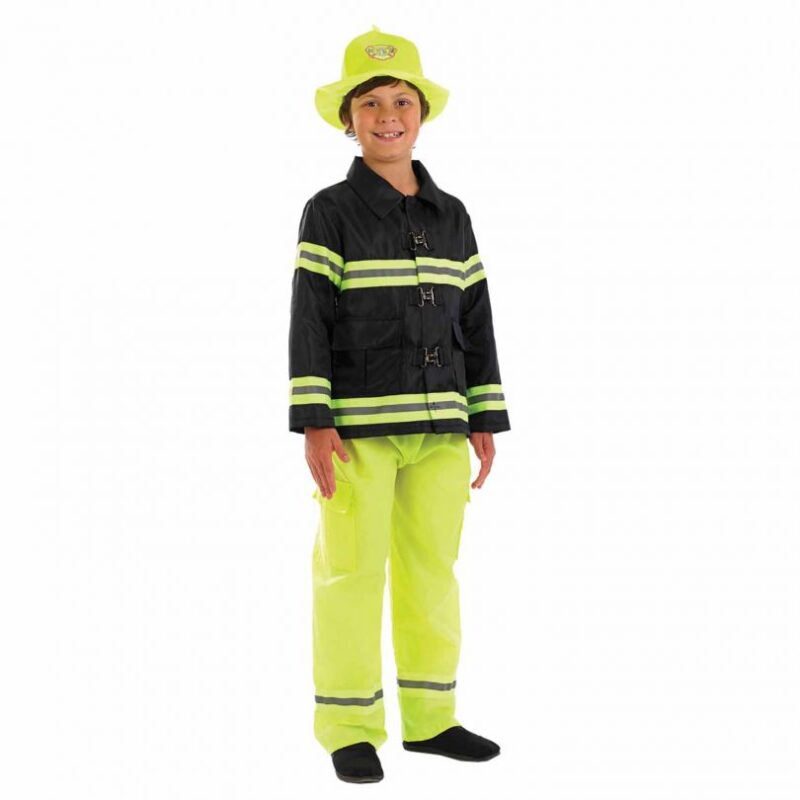 Fireman Children's Fancy Dress Costume