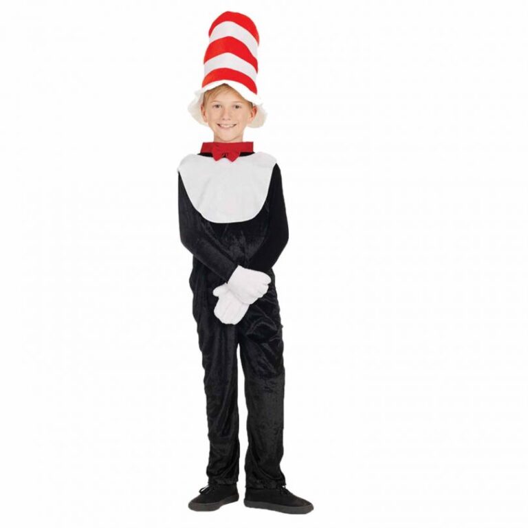 Mr Tom (Cat in the Hat) Children's Fancy Dress Costume