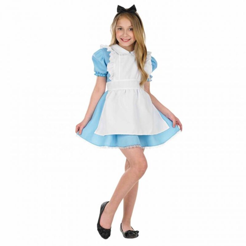 Alice Traditional (Wonderland) Children's Fancy Dress Costume