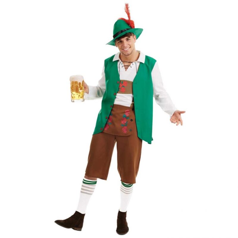 Traditional Bavarian (Oktoberfest) Man Men's Fancy Dress Costume