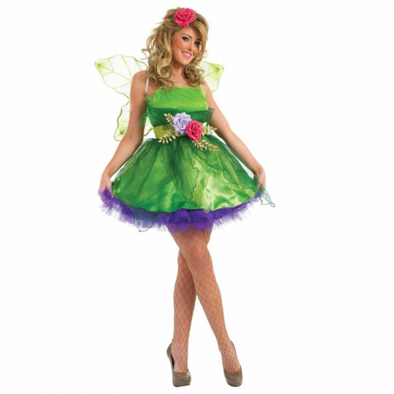 Fairy Nymph Ladies Fancy Dress Costume - Image 2
