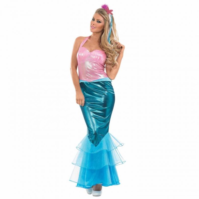 Mermaid Ladies Fancy Dress Costume