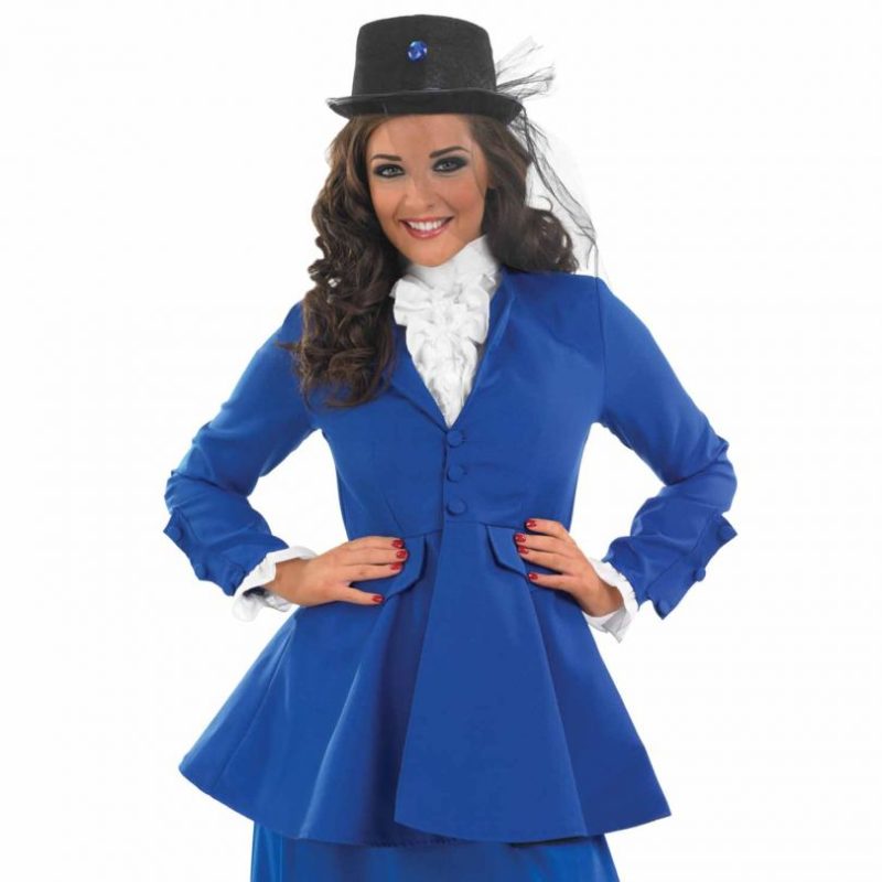Victorian Lady (Mary Poppins) Ladies Fancy Dress Costume - Image 2