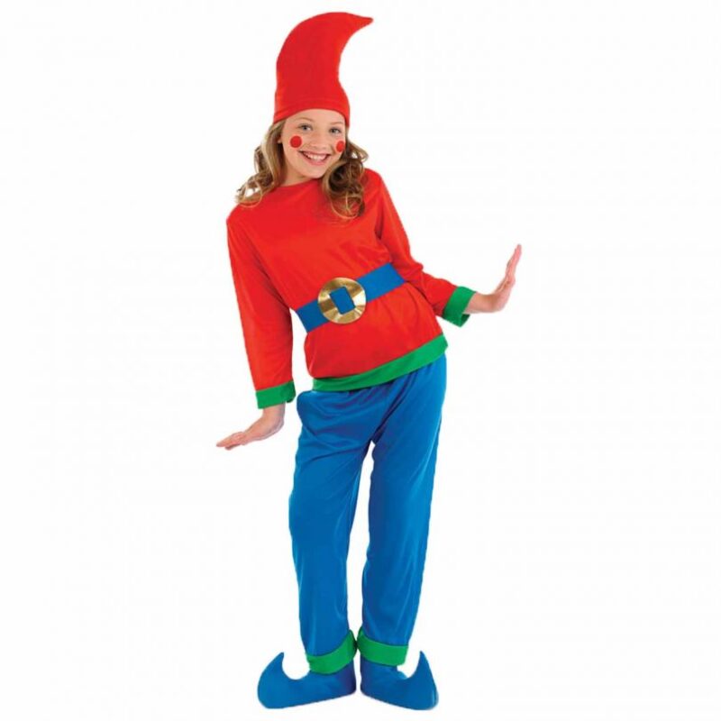 Blue & Red Dwarf Children's Fancy Dress Costume