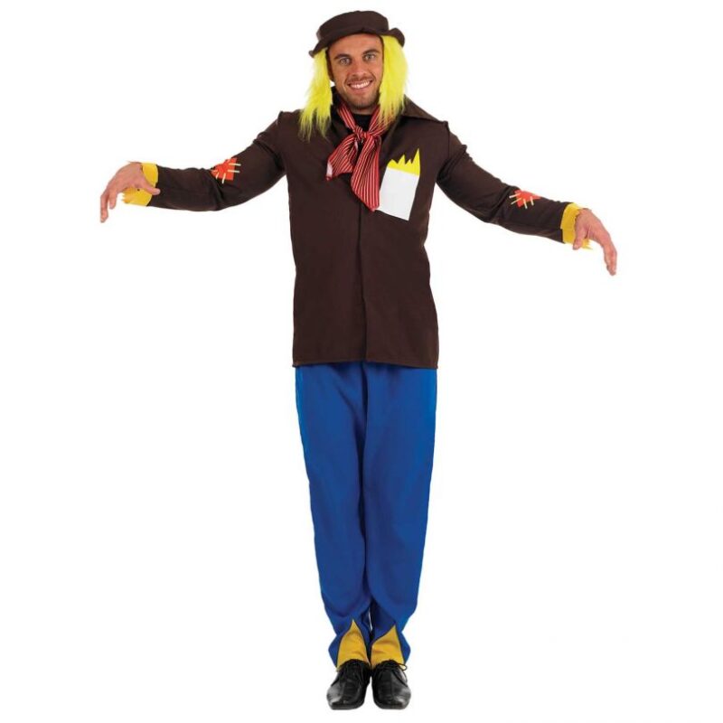 Scarecrow Men's Fancy Dress Costume