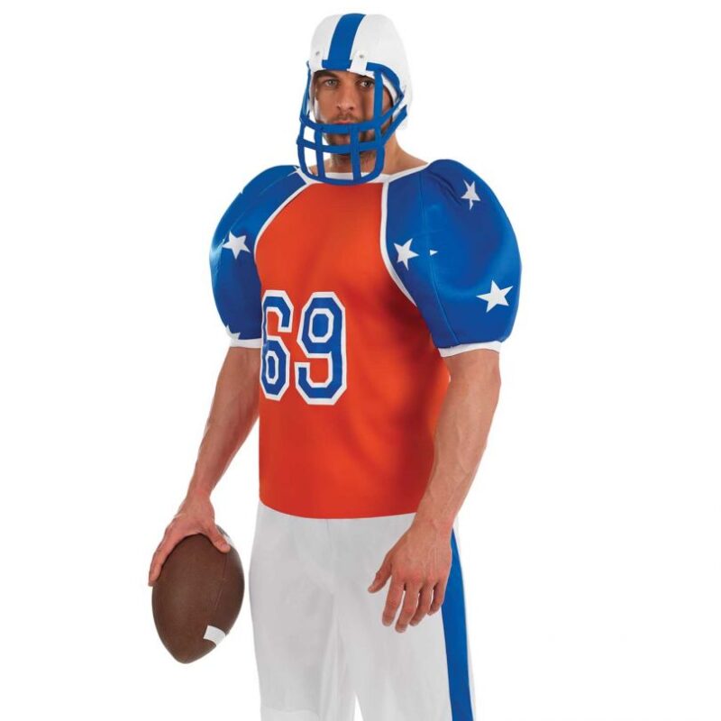 American Footballer Men's Fancy Dress Costume - Image 2