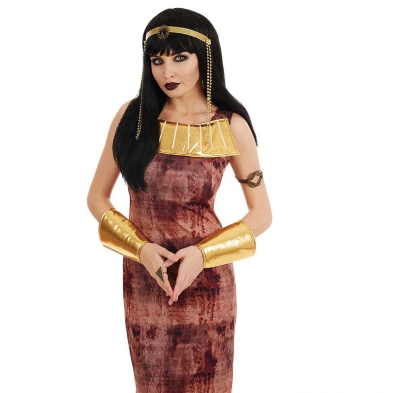 Egyptian Queen Ladies Fancy Dress Costume - Image 2