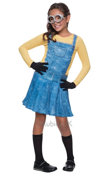 Despicable Me Minion Girl Children's Fancy Dress Costume (NEW)