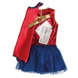 DC Super Hero Wonder Woman Children's Fancy Dress Costume - Image 2