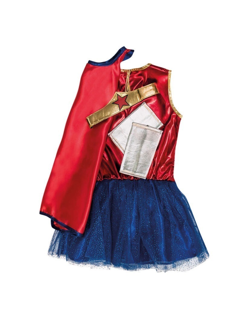 DC Super Hero Wonder Woman Children's Fancy Dress Costume - Image 2