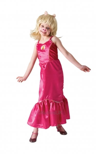 The Muppet Show Miss Piggy Children's Fancy Dress Costume