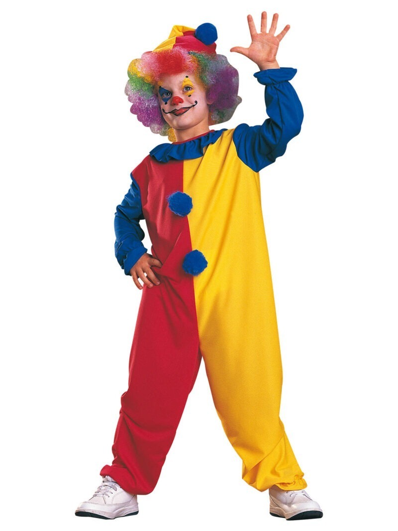 Clown Unisex Children's Fancy Dress Costume