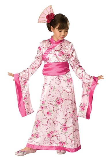 Asian Princess Children's Fancy Dress Costume