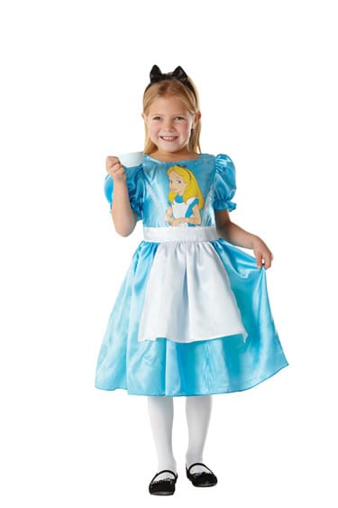 Disney's Classic Alice in Wonderland Childrens Fancy Dress Costume