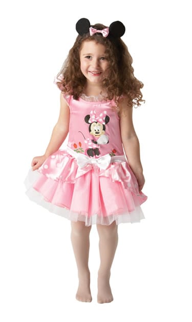 Disney's Ballerina Minnie Mouse Pink Children's Fancy Dress Costume