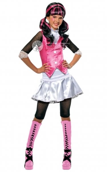 Monster High Draculaura Children's Fancy Dress Costume