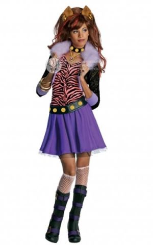 Monster High Clawdeen Wolf Children's Fancy Dress Costume