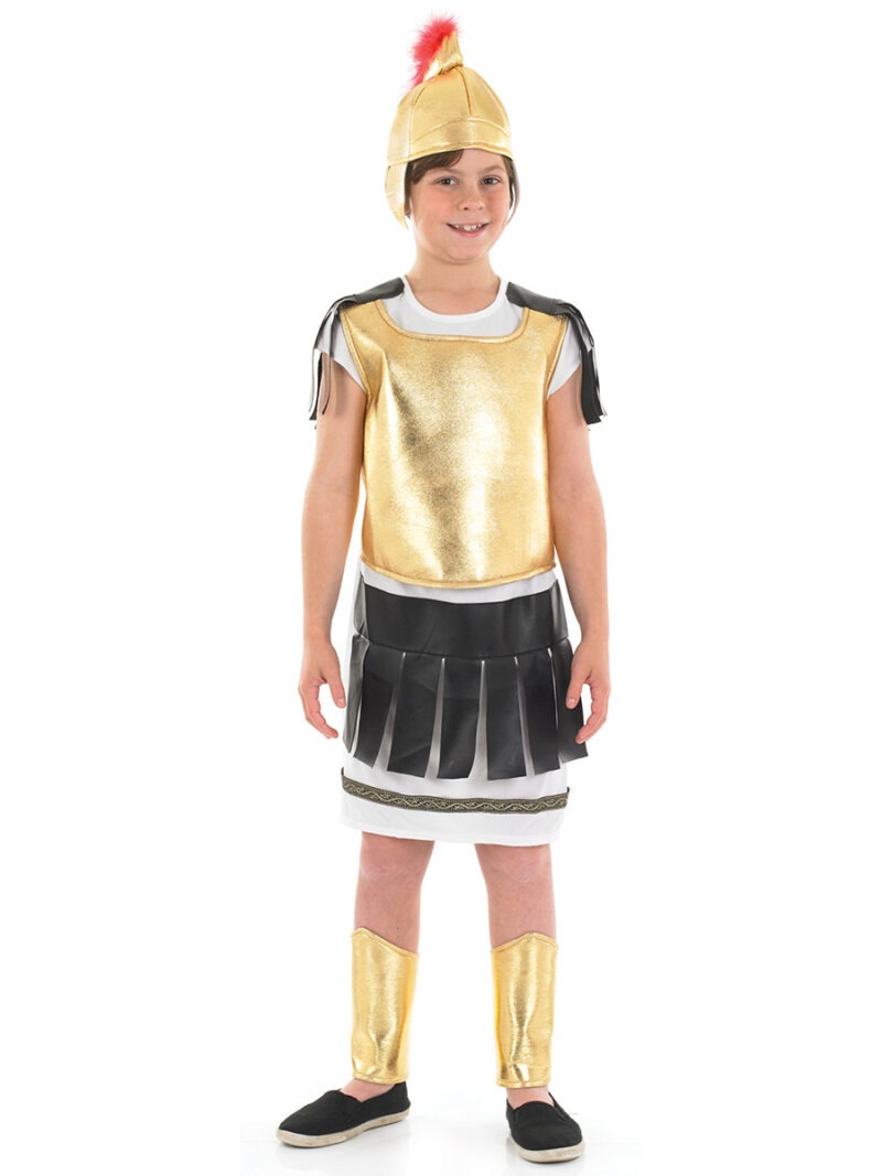 Roman Warrior Children's Fancy Dress Costume
