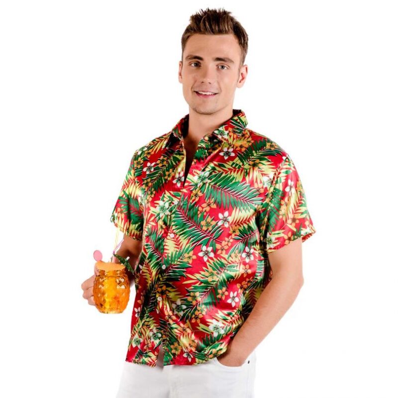 Hawaiian Shirt (Ace Ventura Pet Detective) Men's Fancy Dress Costume