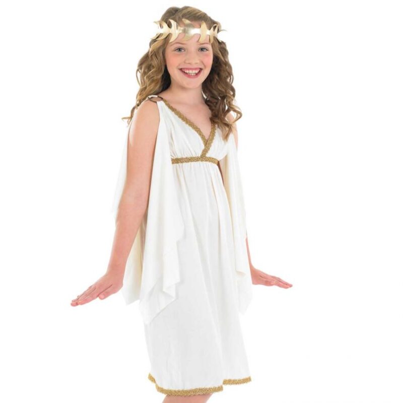 Roman Empress Children's Fancy Dress Costume